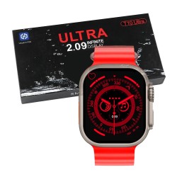 Smartwatch T10 Ultra Series 8 2.09" (Versão para Chamada) Vermelho Smartwatch T10 Ultra Series 8 2.09" (Versão para Chamada) Vermelho